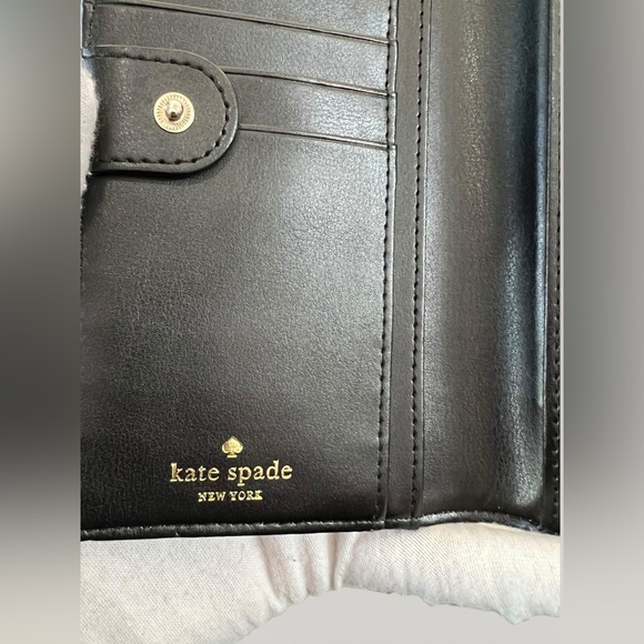 Kate Spade Camelia Street Stacy Gold Clutch Wallet - Picture 4 of 9